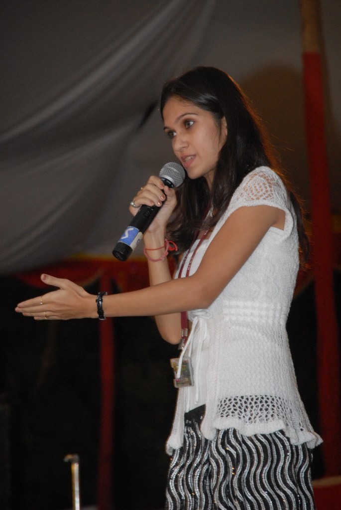 Presenting My Opinions at Personality Contest